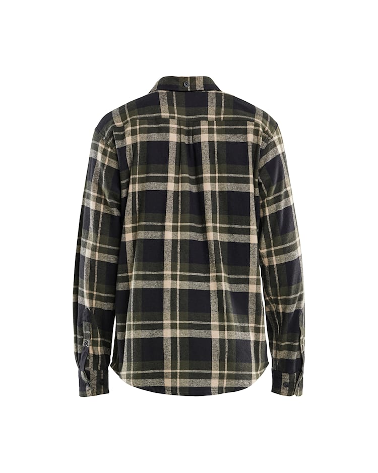 Blåkläder Flanellipaita Metsänvihreä - Image 3