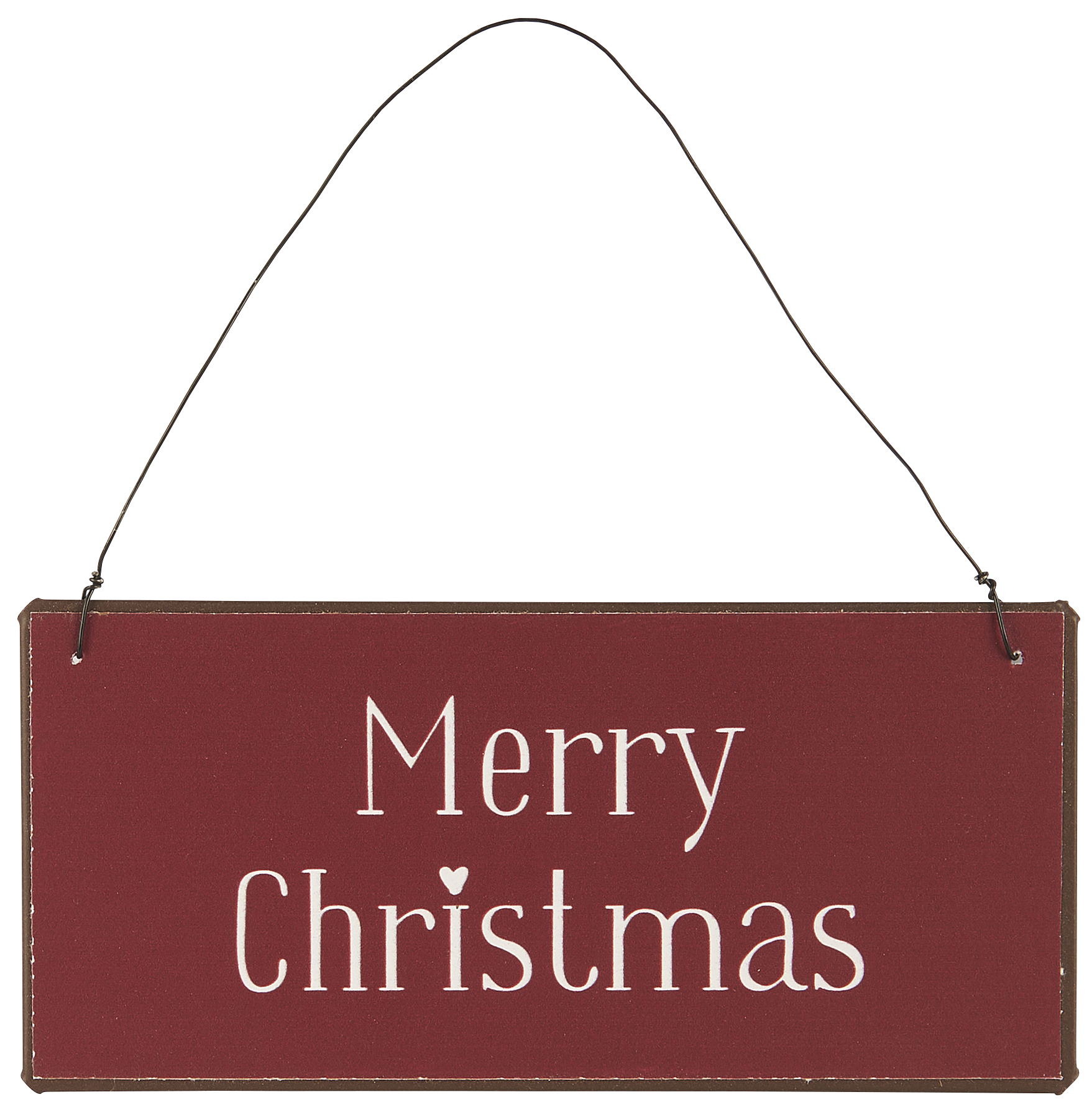 Merry Christmas -Metallikyltti