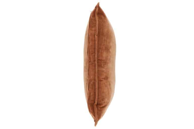 Koristetyyny Sametti 50 x 70 cm Pähkinänruskea - Image 3